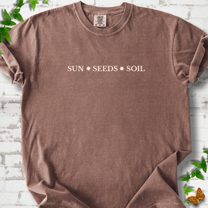Sun Seeds Soil Gardener T-Shirt