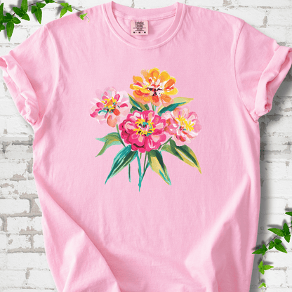 Cutting Garden Zinnias T-Shirt