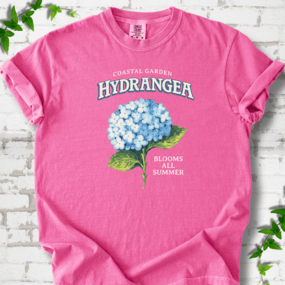 Coastal Garden Hydrangea T-Shirt