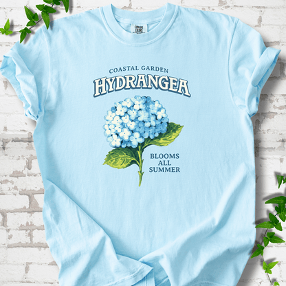 Coastal Garden Hydrangea T-Shirt