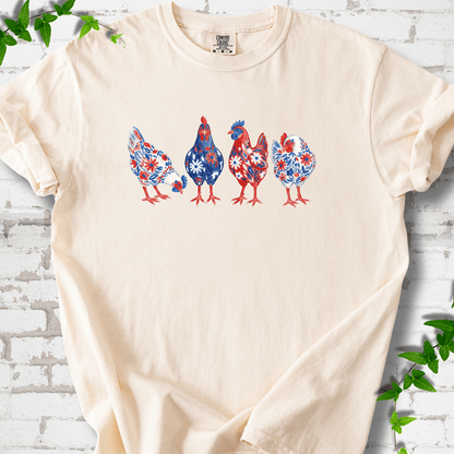 Patriotic Wildflower Chicks T-Shirt