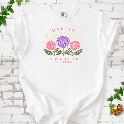 Dahlia Appreciation Society T-Shirt